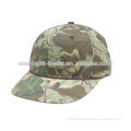 camouflage cotton baseball cap with embroidery